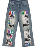 ''FIGHT FOR GLORY'' DENIM JEANS