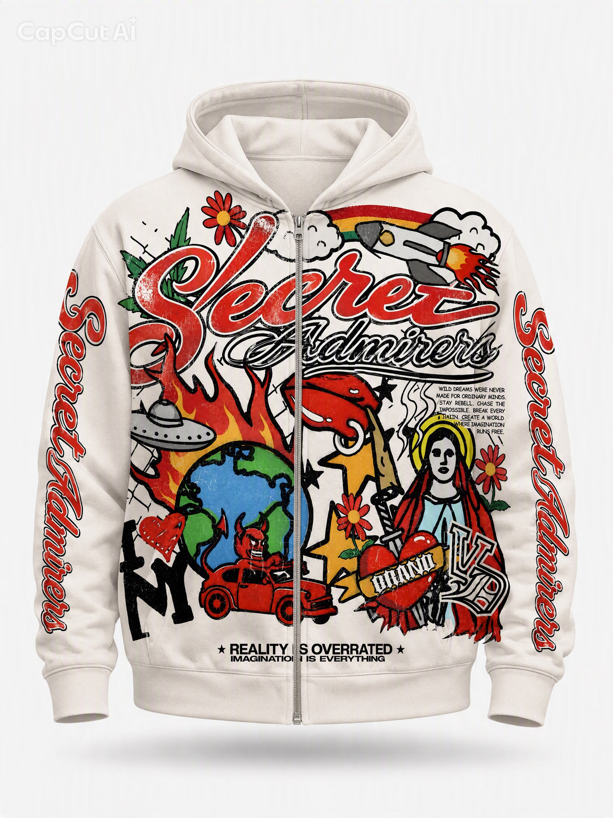 "1V1 SECRET'S ADMIRED" HOODIE