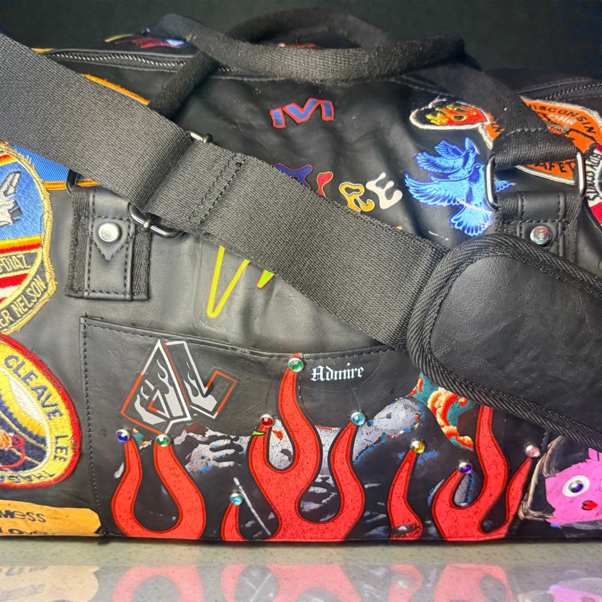 "LANSKII FLAMERZ" DUFFLE BAG