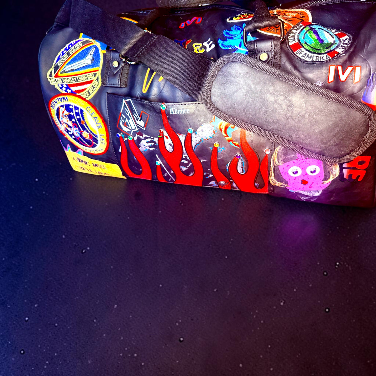 "LANSKII FLAMERZ" DUFFLE BAG